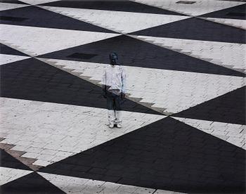 173. Liu Bolin, "No 1 Square", 2011.