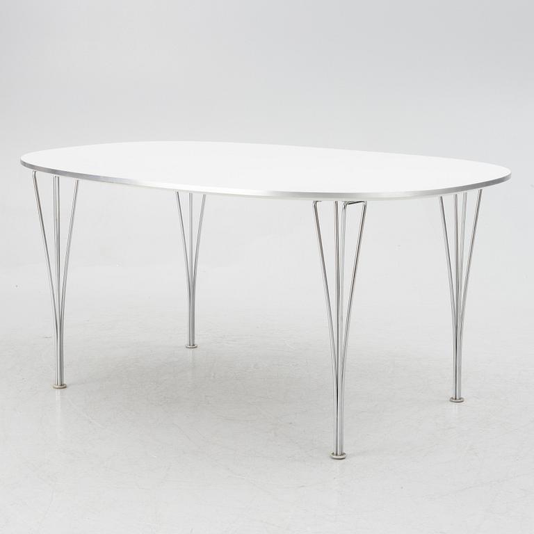 Bruno Mathsson & Piet Hein, A 'Super elliptical' dining table, Fritz Hansen, Denmark 1999.