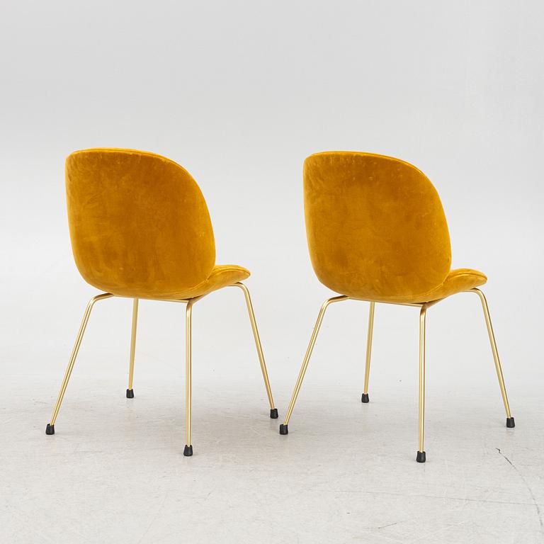 GamFratesi, chairs, 6 pcs, "Beetle", Gubi.