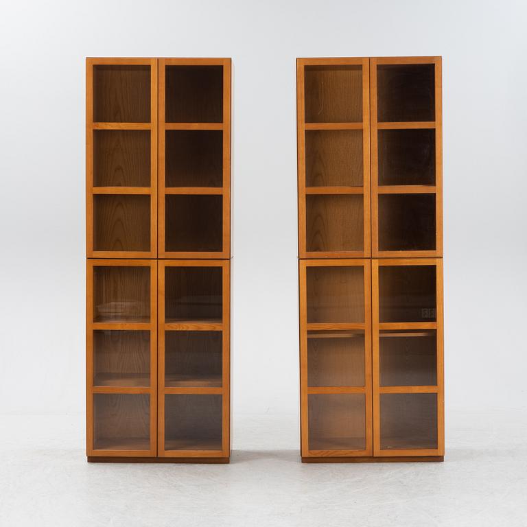 Titti fabiani, a pair of 'Book' book cabinets, The Ideal Form Team, Italy,