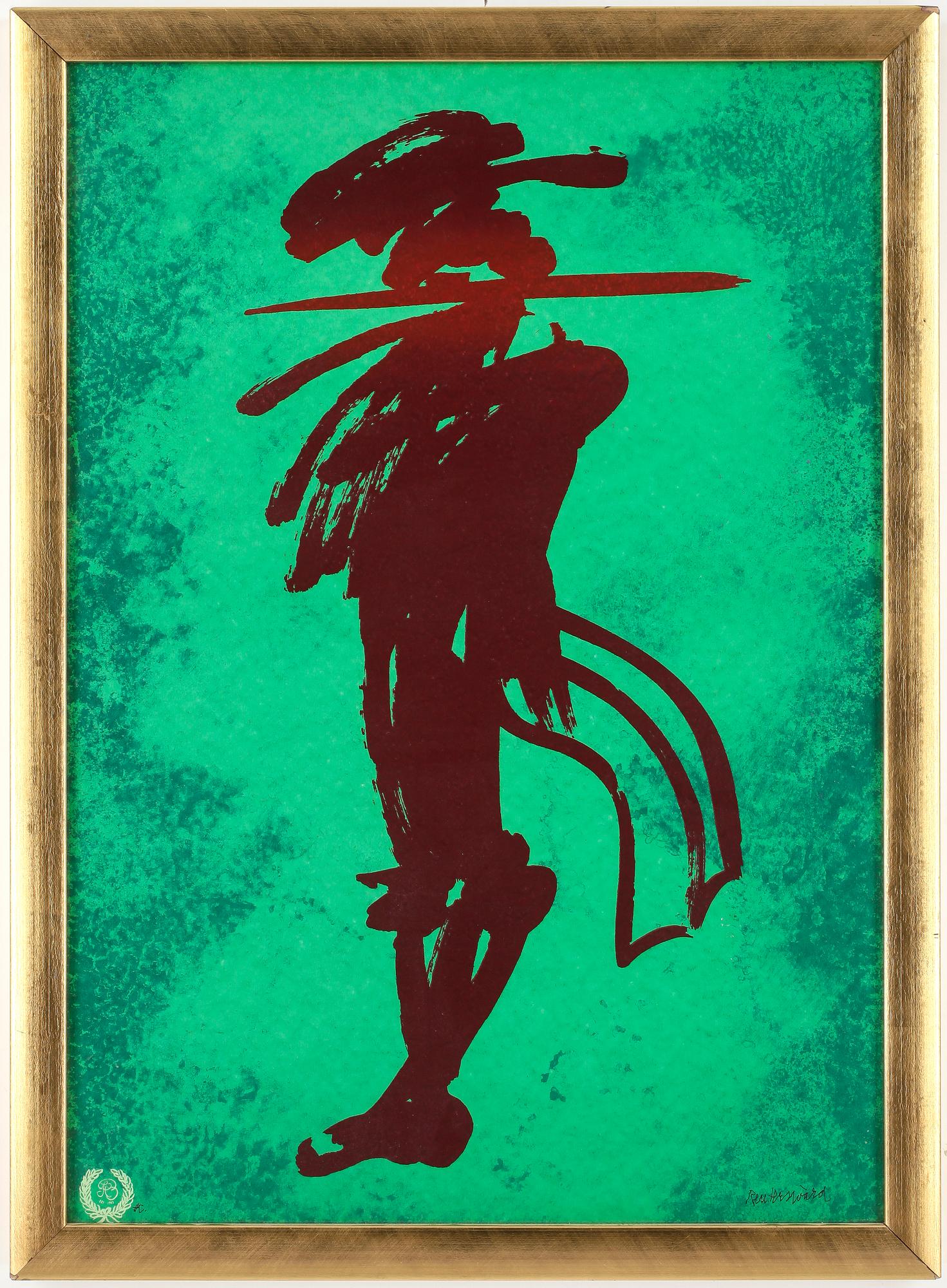 CARL FREDRIK REUTERSWÄRD, färglitografier 3 st, signerad och numrerade HC samt  1 st  med påskrift von Hancken Operan.