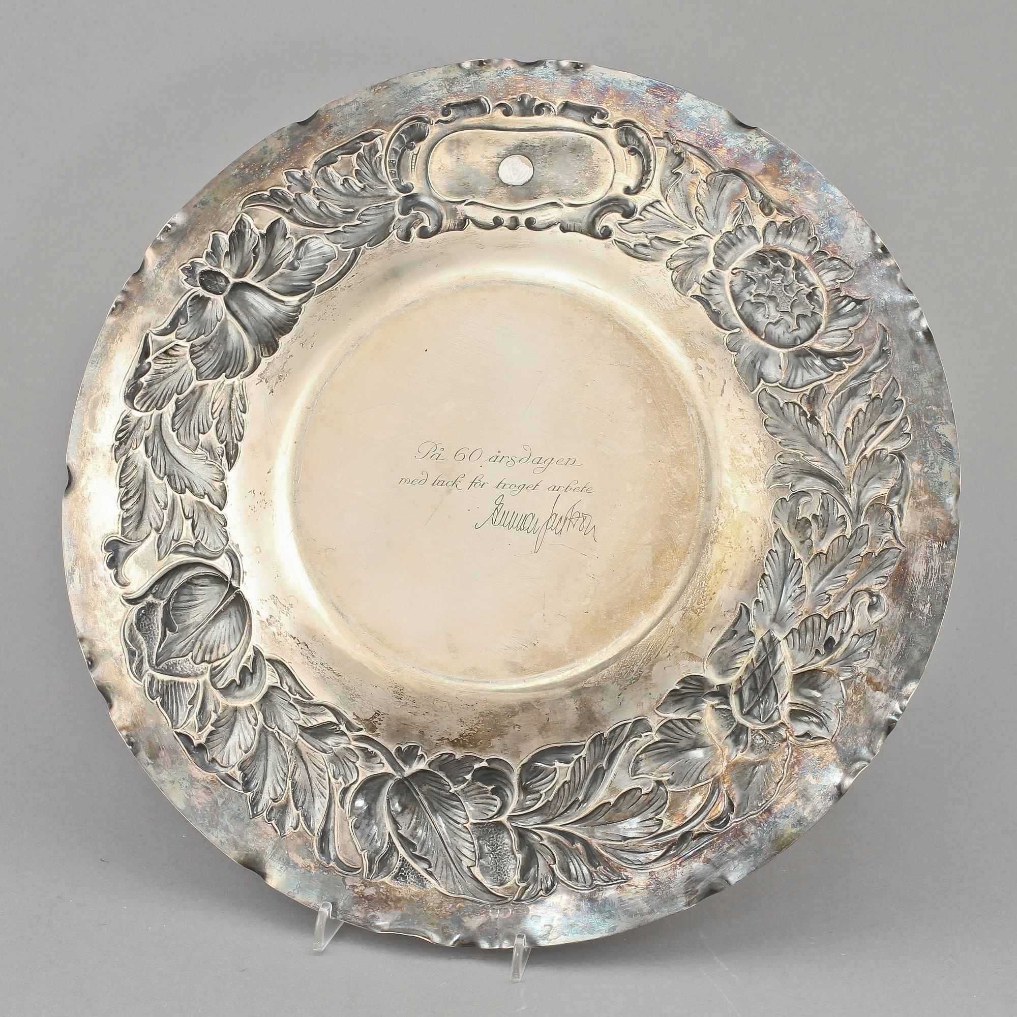 FAT, silver, GAB, Stockholm, 1947, vikt 590 g.