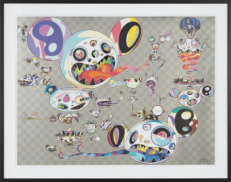 Takashi Murakami, "Hands Clasped".