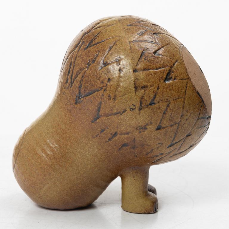 Lisa Larson, A stoneware 'Lejon midi' figurine, Gustavsberg, Sweden.