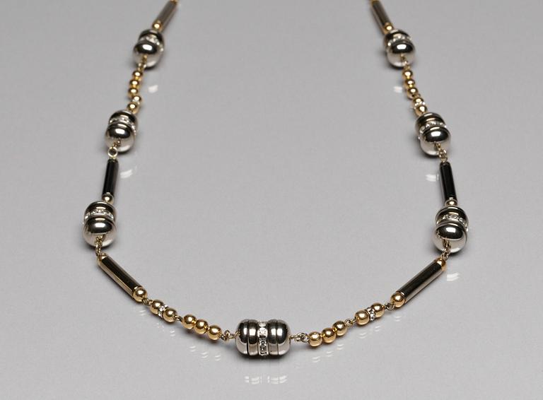 A Lanvin necklace.
