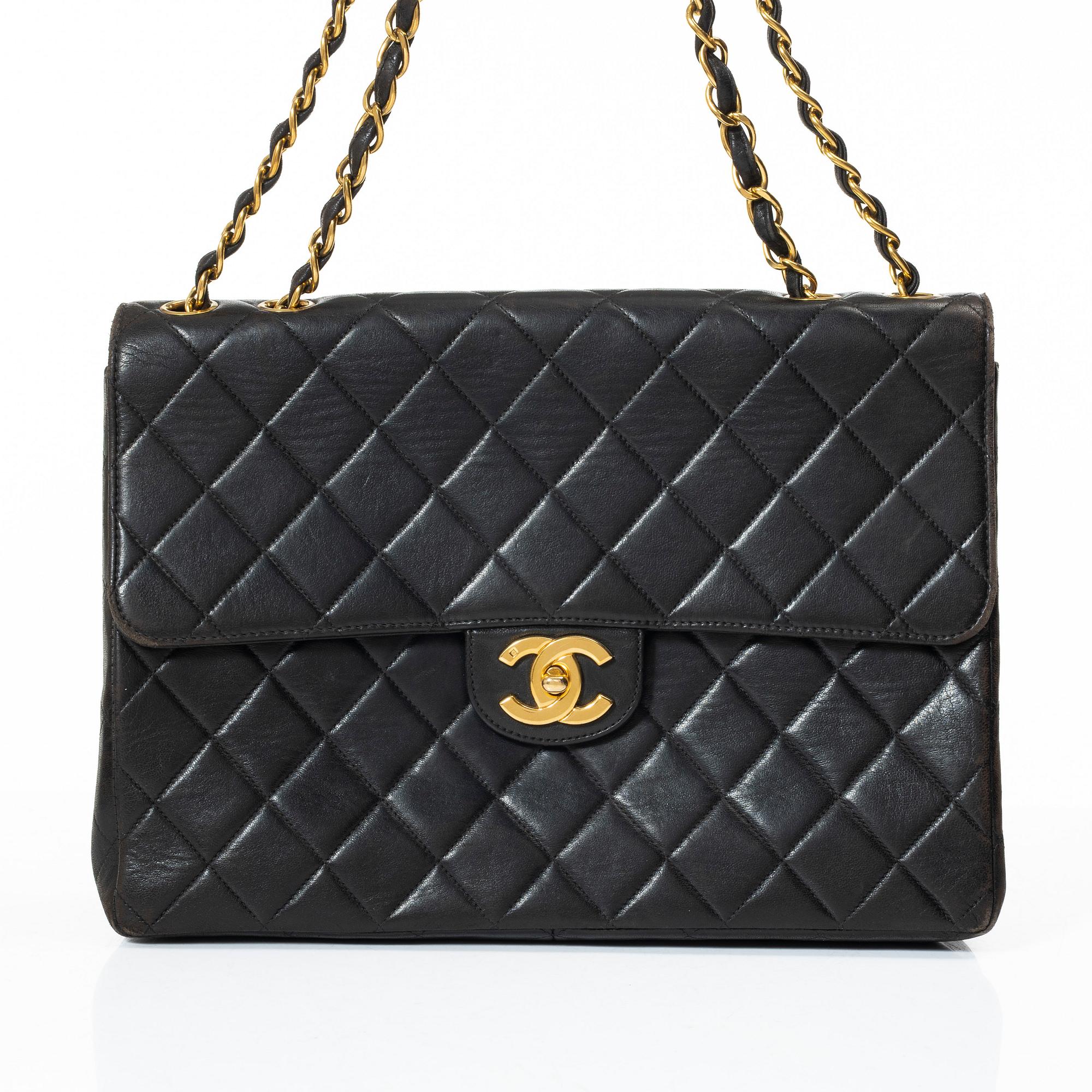 Chanel, väska, "Jumbo Single Flap Bag", 1994-96.