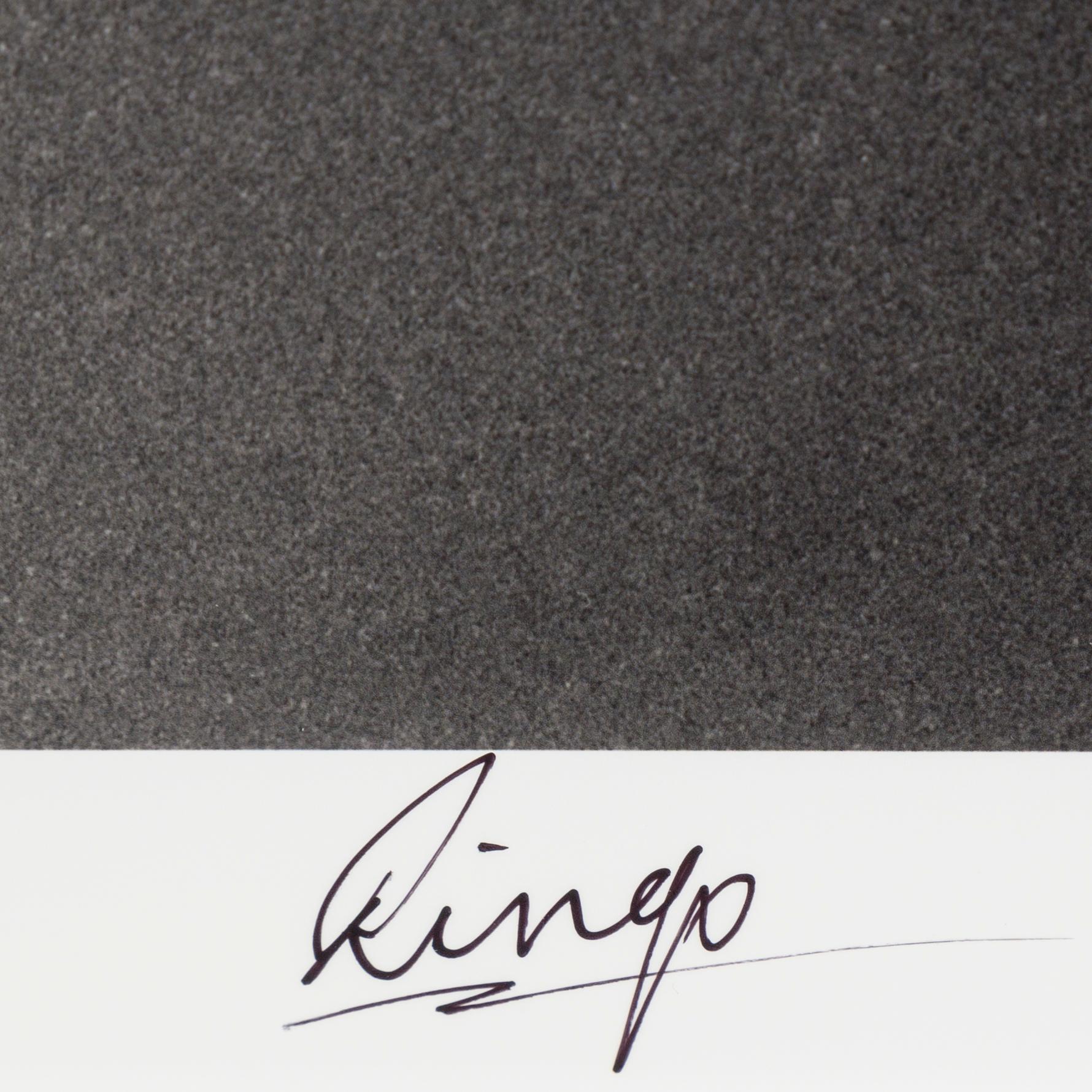 RINGO STARR, digital print, signed and numbered 13/25. - Bukowskis