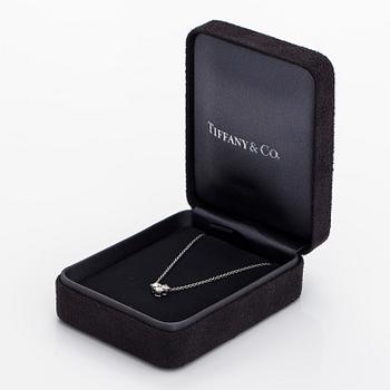 Tiffany & Co, halsband, "Aria", platina med briljantslipade diamanter.