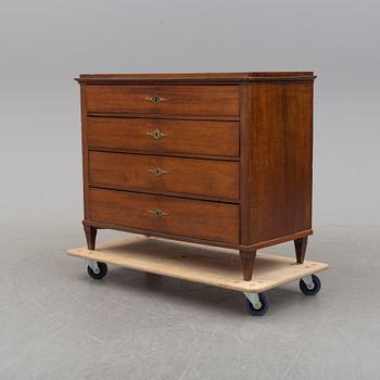 A Gustavian style chest of drawers.