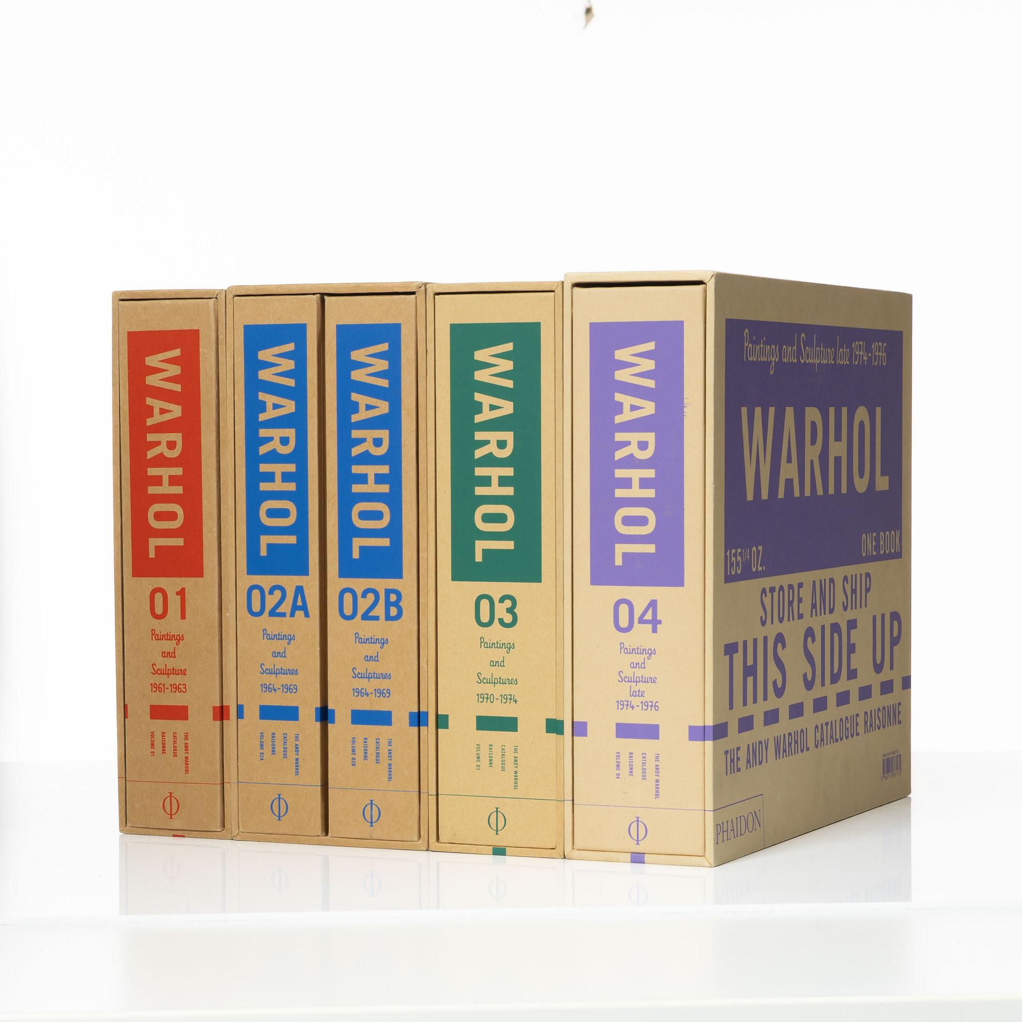 Andy Warhol, Catalogue Raisonné, 4 volumes.