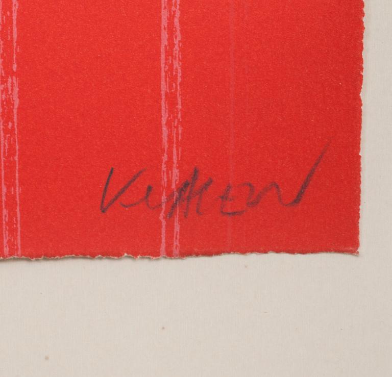 PETER KLASEN, färglitografi, signerad och numrerad I/L(dvs 1/50).