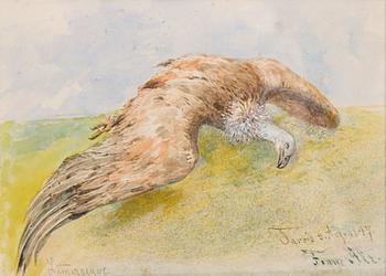 FRANZ ALT, water colour. Signed and dated "Franz Alt / Tarvis 3 Aug. 1847.