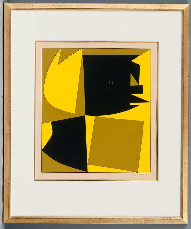 Victor Vasarely, "LE BARON".