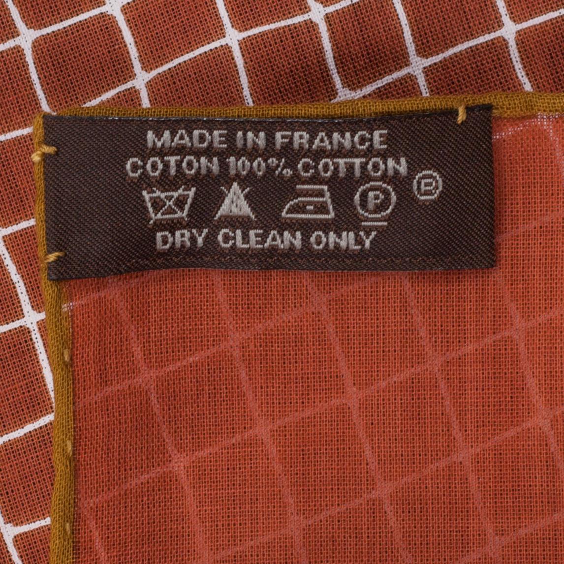 SCARF, "Carre Foulard", Hermès, specialutgåva för Lacoste.