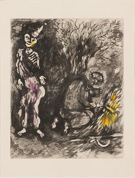 Marc Chagall, etsning, plåtsignerad.