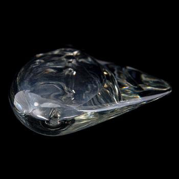 TIMO SARPANEVA, glasskulptur, "Lansett 1", signerad Timo Sarpaneva, Iittala.