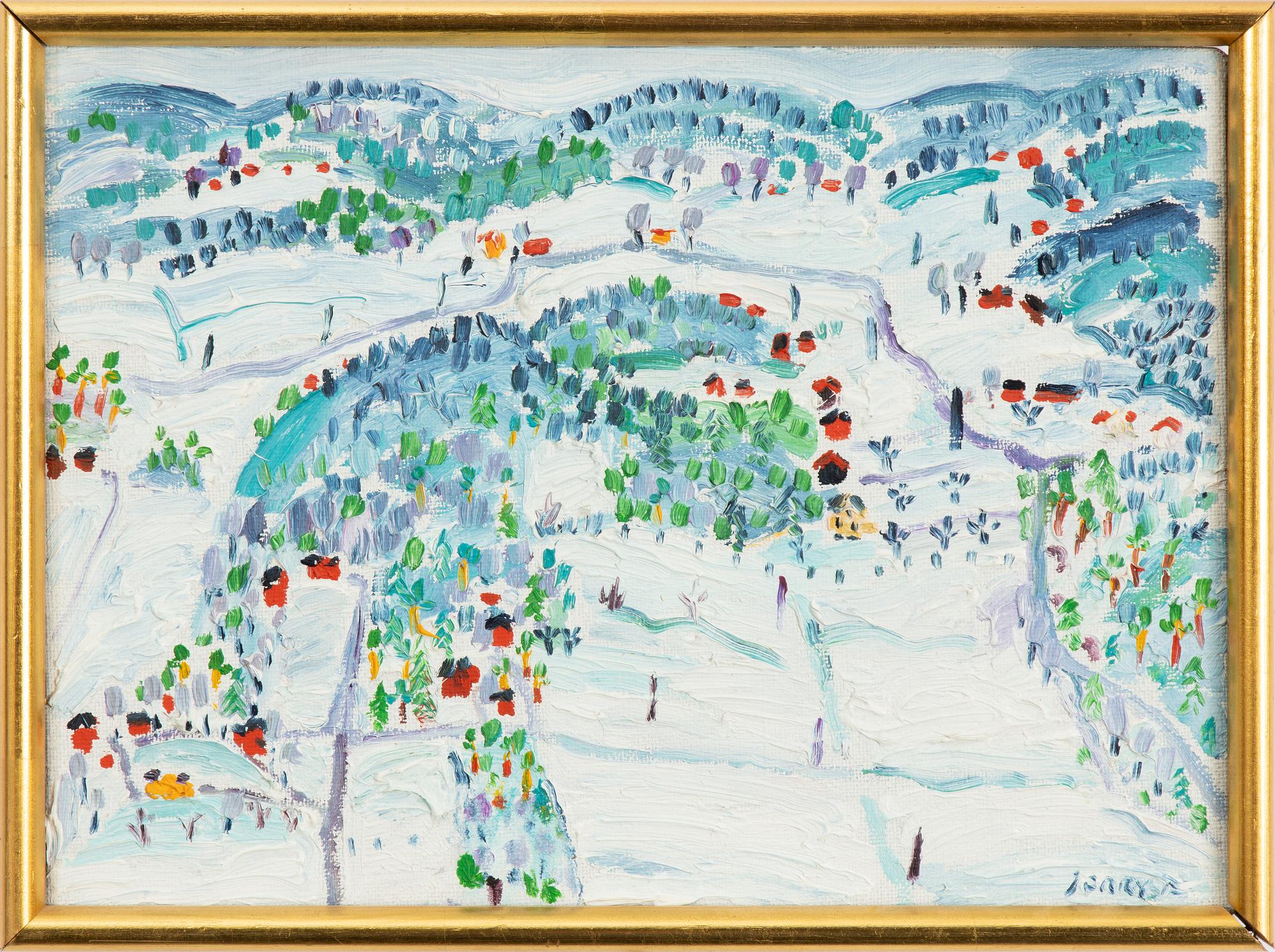 Jerry Andersson, Winter Landscape.