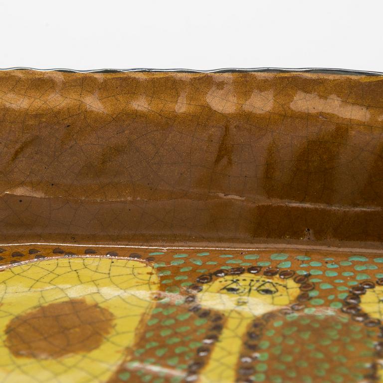 Birger Kaipiainen, koristevati, kivitavaraa, signeerattu Kaipiainen.