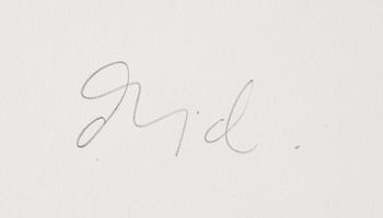 Dawid, pigment print, signed 50/100.