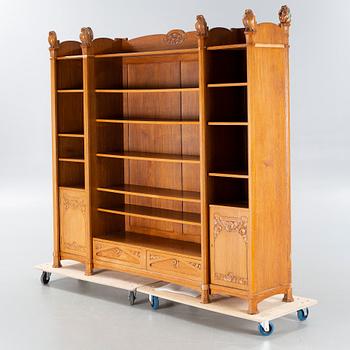 CARL CHRISTIAN CHRISTENSEN, bookshelf, signed and dated 1909.