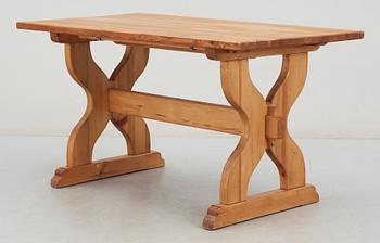 MATSALSGRUPP, 7 delar, möjl Carl Malmsten, Svenska möbelfabriken, 1900-talets andra hälft.