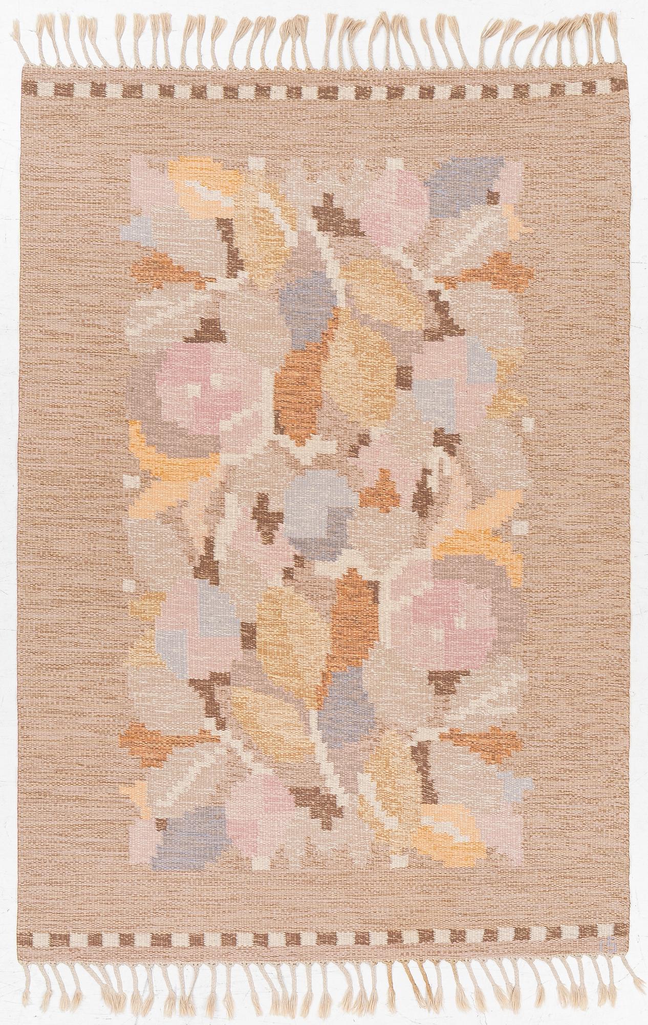 Ingegerd Silow, Rug, flat weave, approx. 203 x 139 cm.