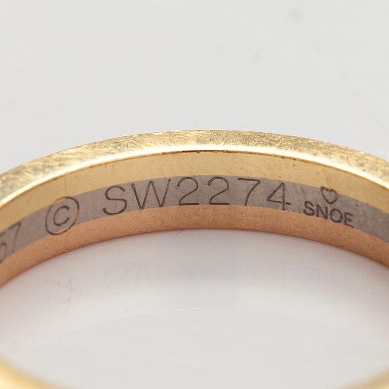 Cartier, ring, "Vendôme Louis Cartier", 18K trefärgsguld.
