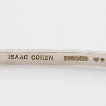 Isaac Cohen, halsring, silver.