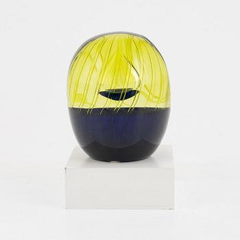 Göran Wärff, sculpture, glass, Kosta Boda.