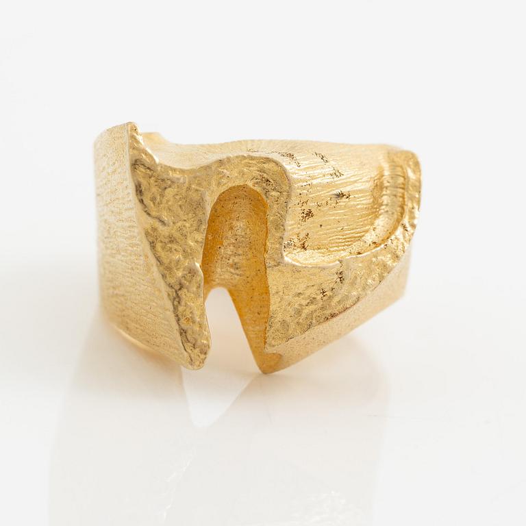 Björn Weckström, a ring, 18K gold, Finland 1979. For Lapponia.