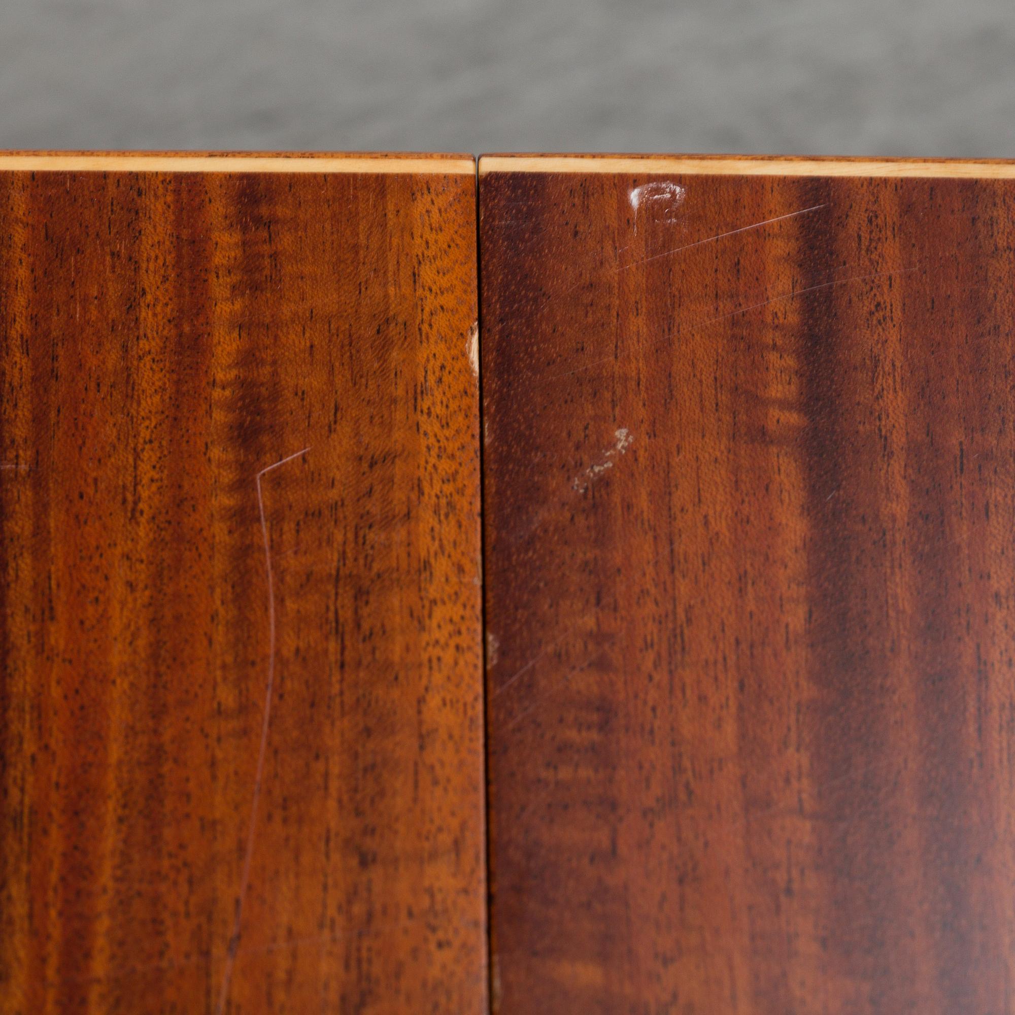 JOSEF FRANK, a model 771 mahogany dining table, Svenskt Tenn.