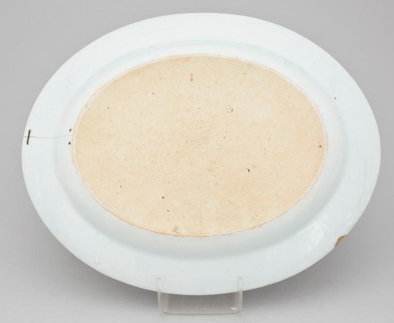 STEKFAT, kompaniporslin, Qianlong, 1700-tal.