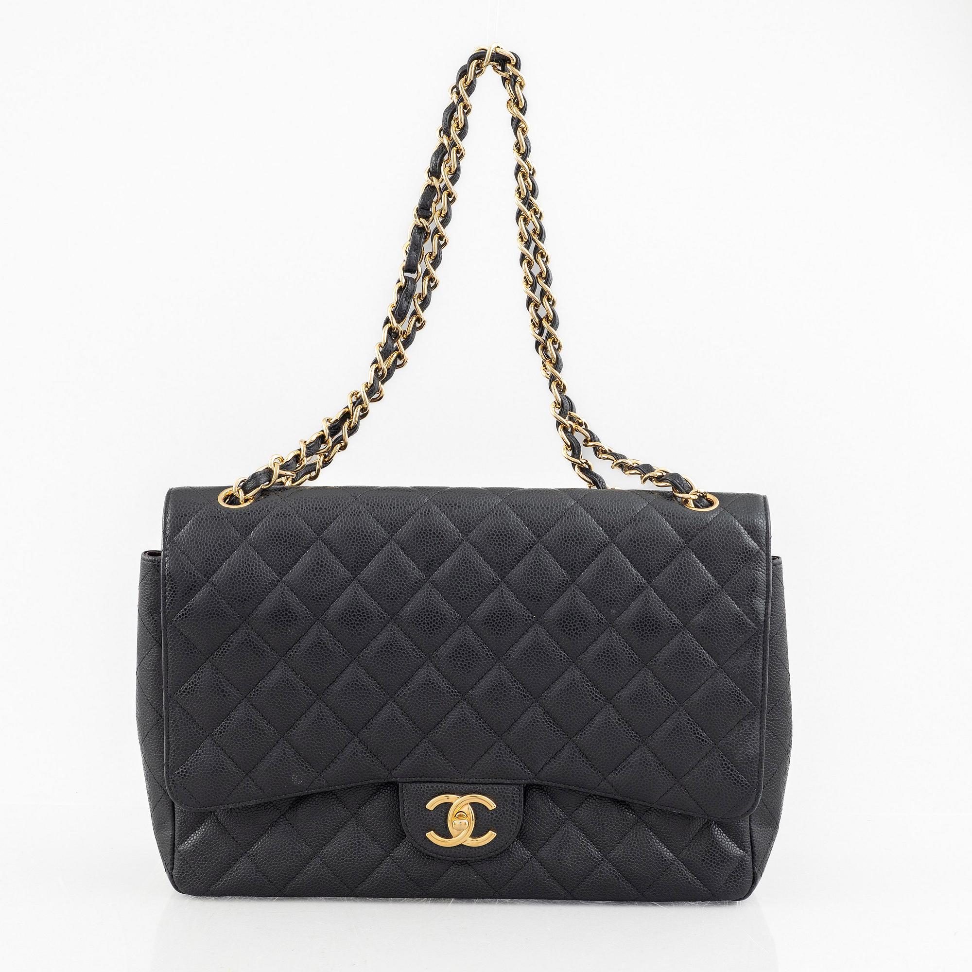 Chanel, väska, "Maxi Double Flap Bag/ Classic Bag Maxi, 2012.