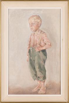 Eeli Jaatinen, oil on canvas, signed and unclearly dated.