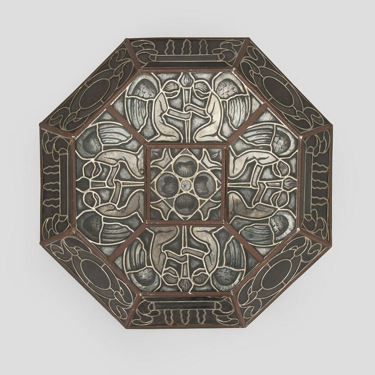 Fritz Hilbert, taklampa, 1930-tal.