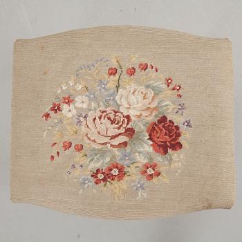 TABURETT, sengustaviansk, 1700/1800-tal.