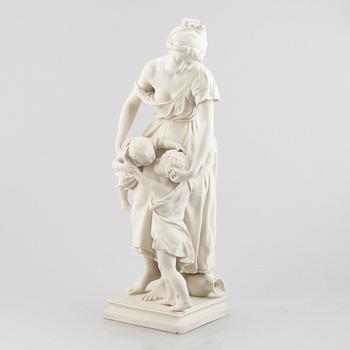 A biscuit porcelain sculpture, Gustafsberg, 1897.