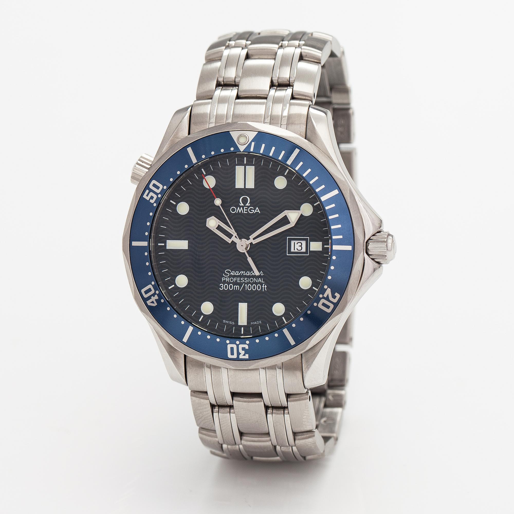 Omega, Seamaster, Professional, 300m, wristwatch, 41 mm.