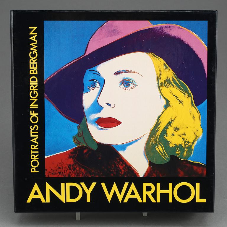 ANDY WARHOL, BOK, "Portraits of Ingrid Bergman by Andy Warhol".