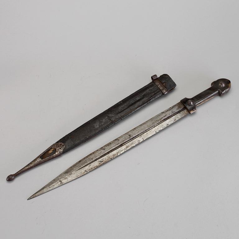 a 19h Century caucasian dagger kindjal.