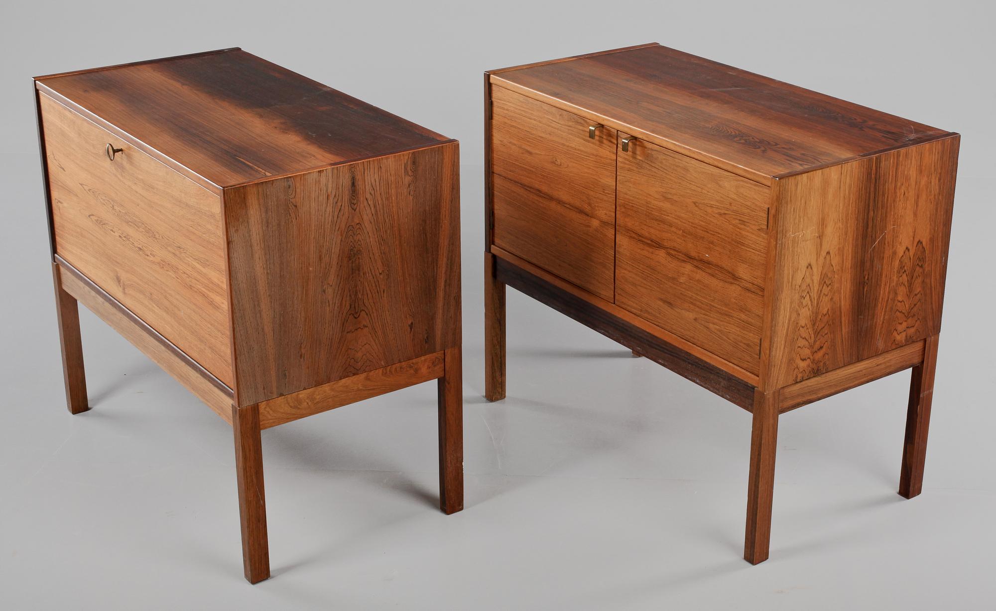 BARSKÅP samt SIDEBOARD, "Mini", ABRA Möbler, Taberg, 1960-tal.