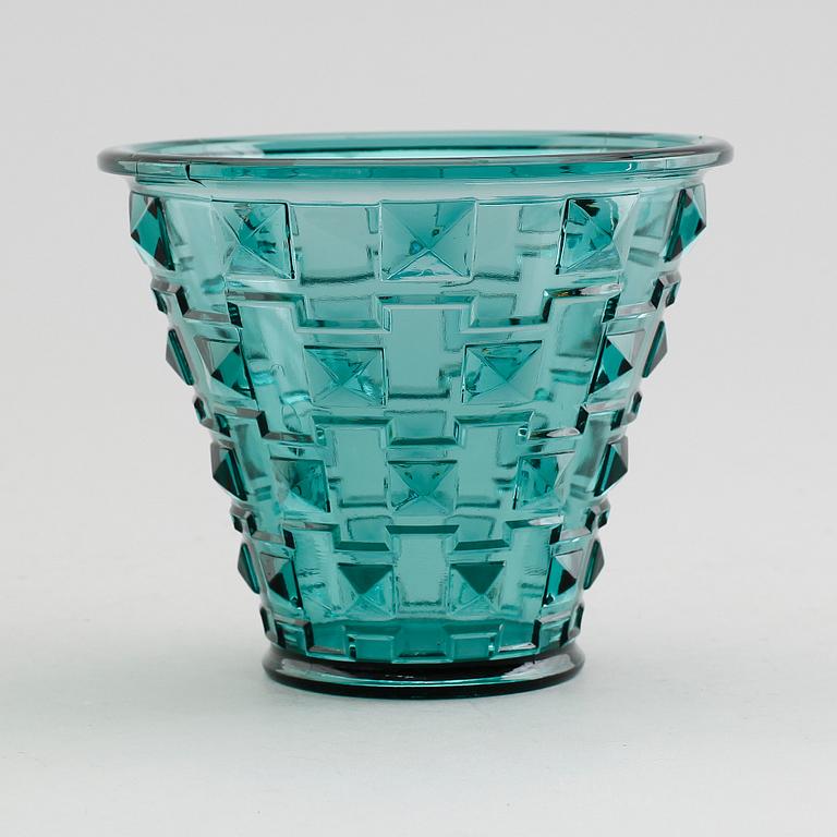 VAS, glas, Simon Gate, Orrefors SP14, ca 1930.