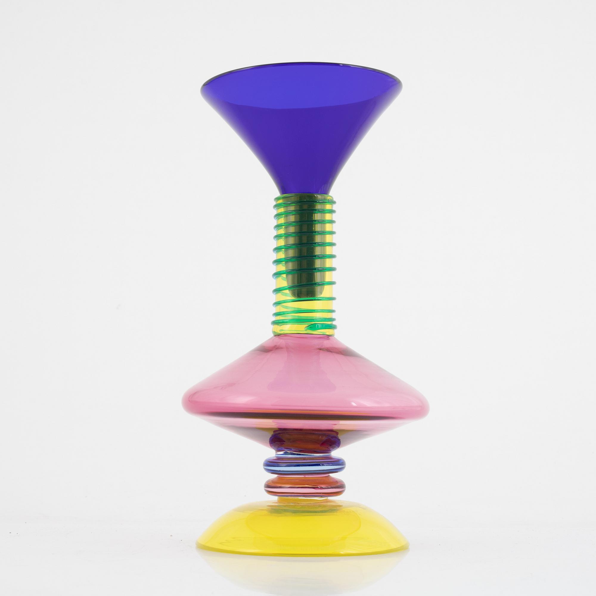 Gino Salviati, karaff, glas, Salviati, Italien.