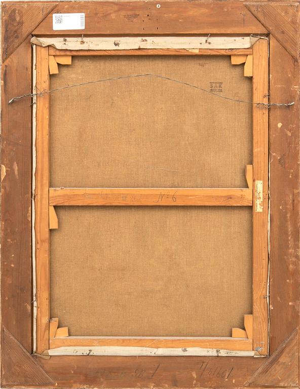 Sigurd Möller, Interior with a County Chair.