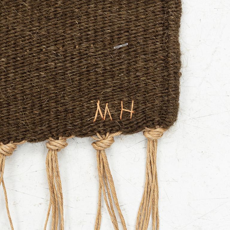Maria Hillfon, woven monogram signed .