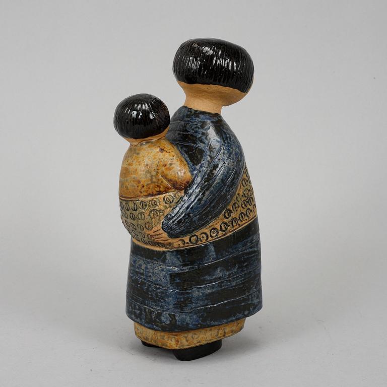Lisa Larson, figurin, stengods, "Japanska", Gustavsberg, 1958-73.