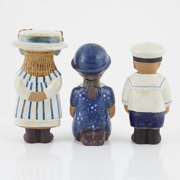 Lisa Larson, figurines, 9 pieces, Gustavsberg, second half of the 20th century.