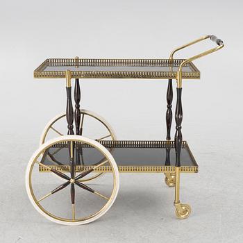 A drink trolley second half of the 20th century.