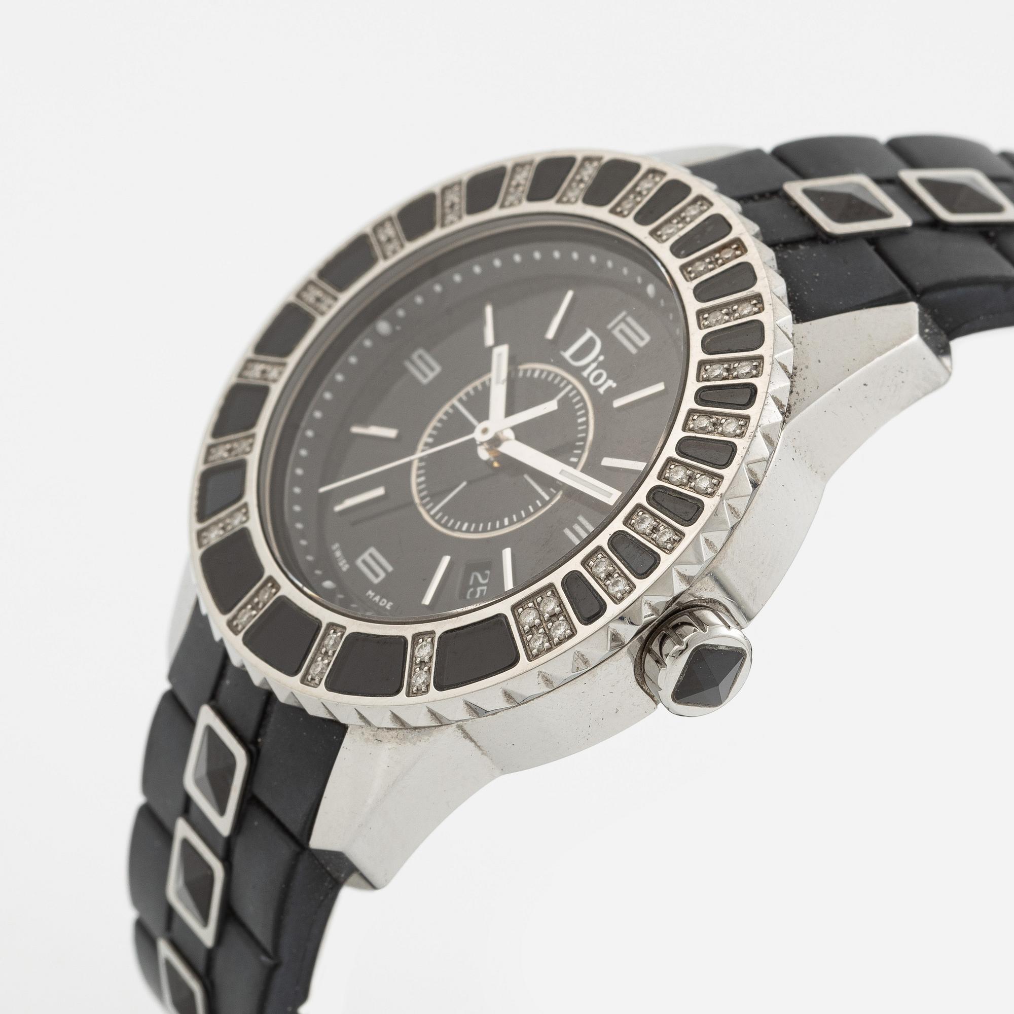 Christian Dior, Dior, Christal, wristwatch, 33 mm.