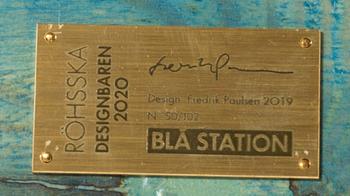 FREDRIK PAULSEN, "Röhsska" från Designbaren, stol, Blå Station 2020, nummer 50/102.